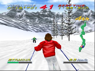 Big Mountain 2000 (USA) In game screenshot